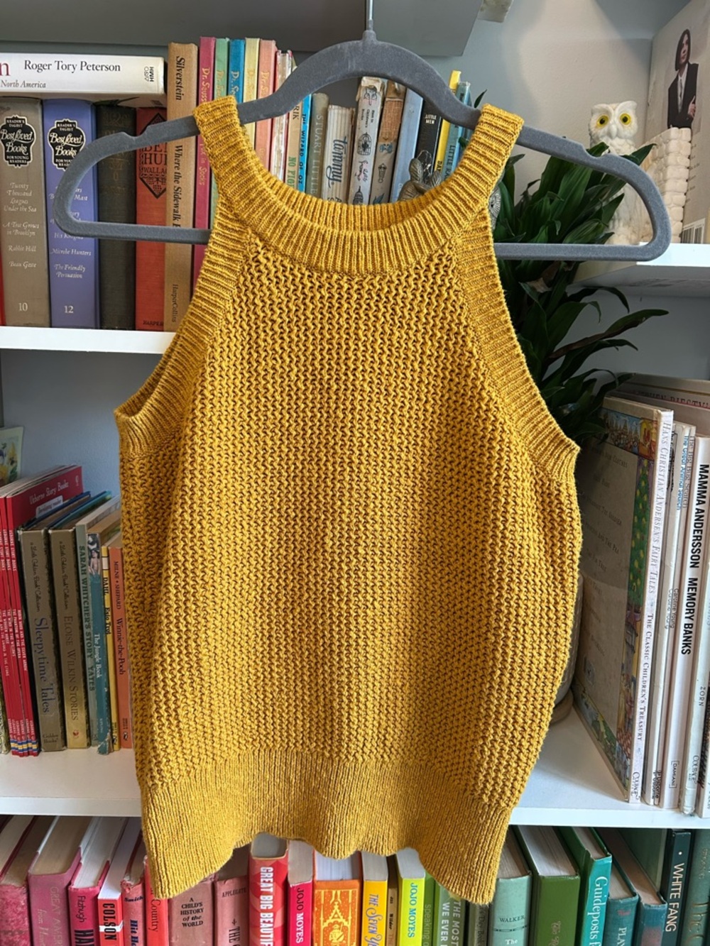 Madewell Golden Yellow Knit Tank Top